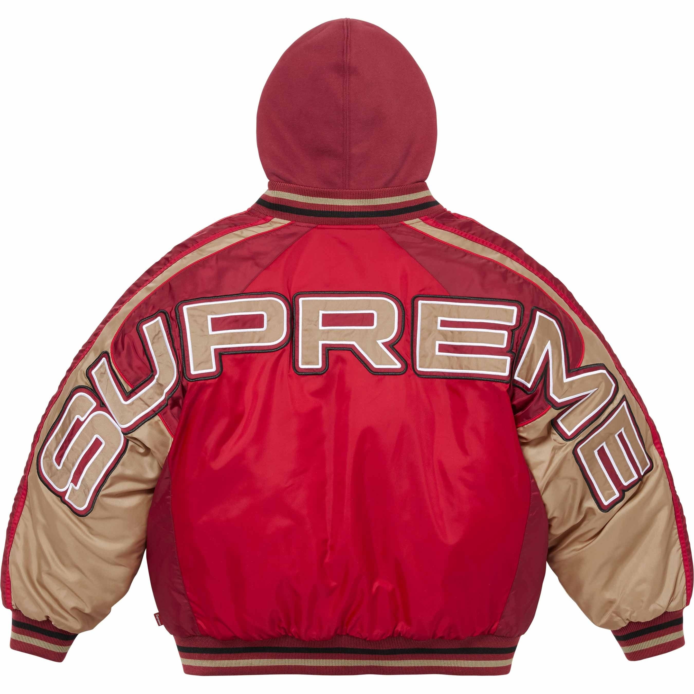 Hooded Stadium Jacket view 10